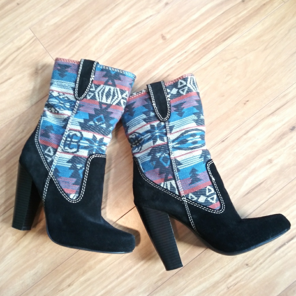 MIA Explorer Leather/Textile Santa Fe Boots